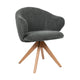 HelloChair HC01 Boby 2.0 armstoel Chacha Turtle spinpoot hout naturel
