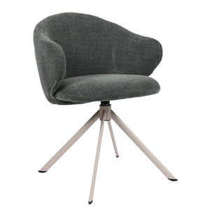 HelloChair HC01 Boby 2.0 armstoel spinpoot beige Chacha Turtle