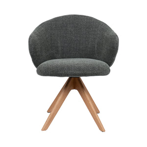 HelloChair HC01 Boby 2.0 armstoel Chacha Turtle spinpoot hout naturel