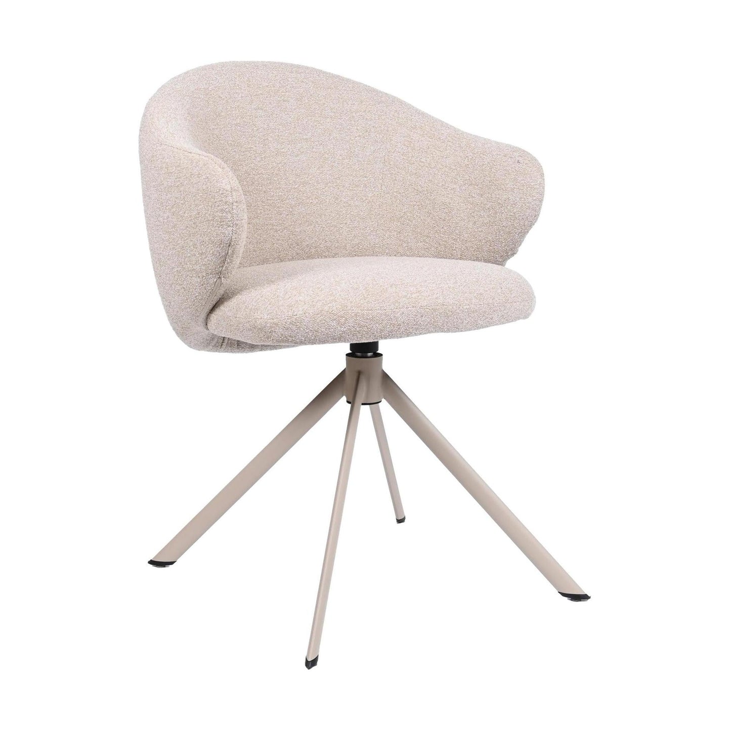 HelloChair HC01 Boby 2.0 armstoel spinpoot beige Lake Linen