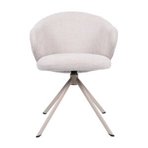 HelloChair HC01 Boby 2.0 armstoel spinpoot beige Chacha Beige