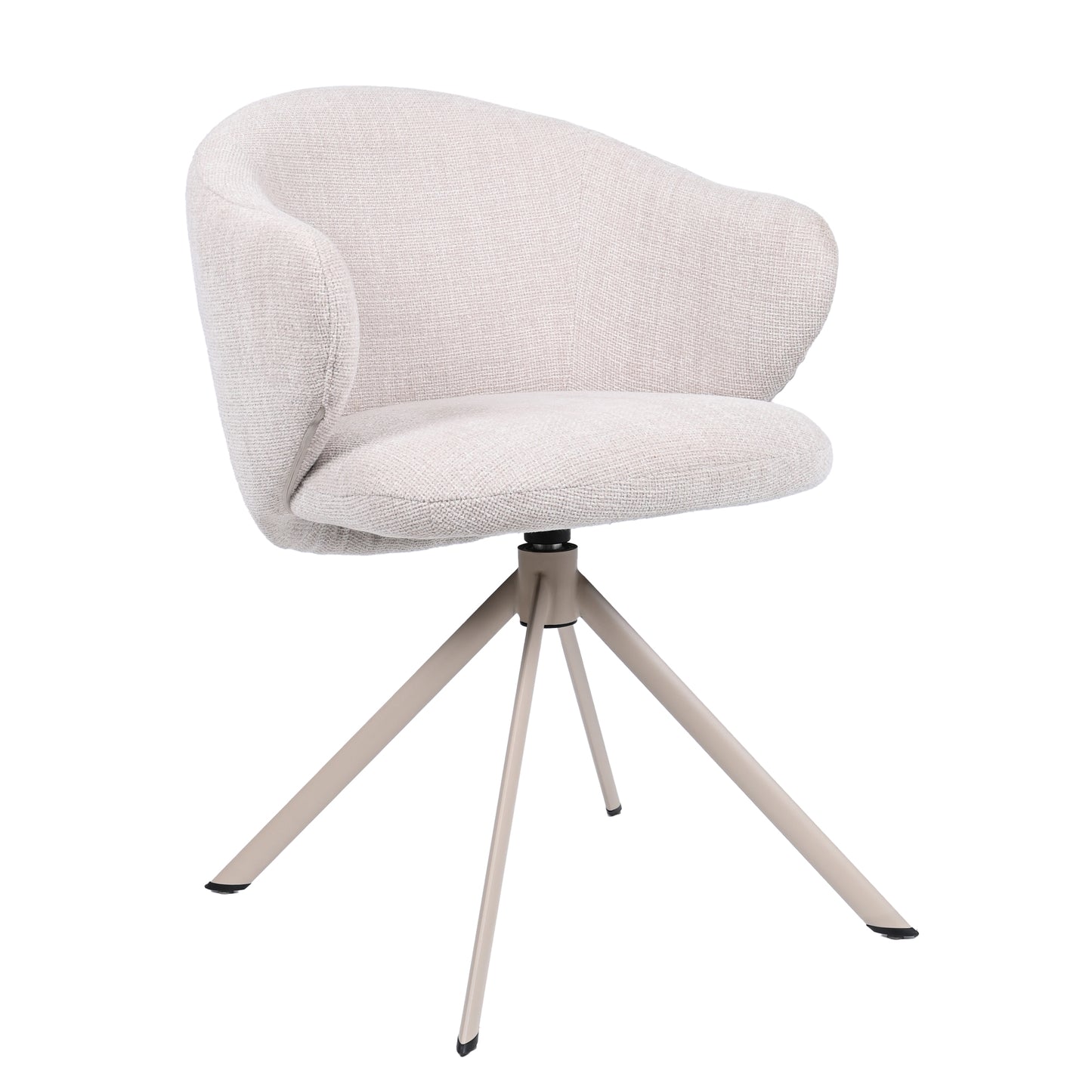 HelloChair HC01 Boby 2.0 armstoel spinpoot beige Chacha Beige