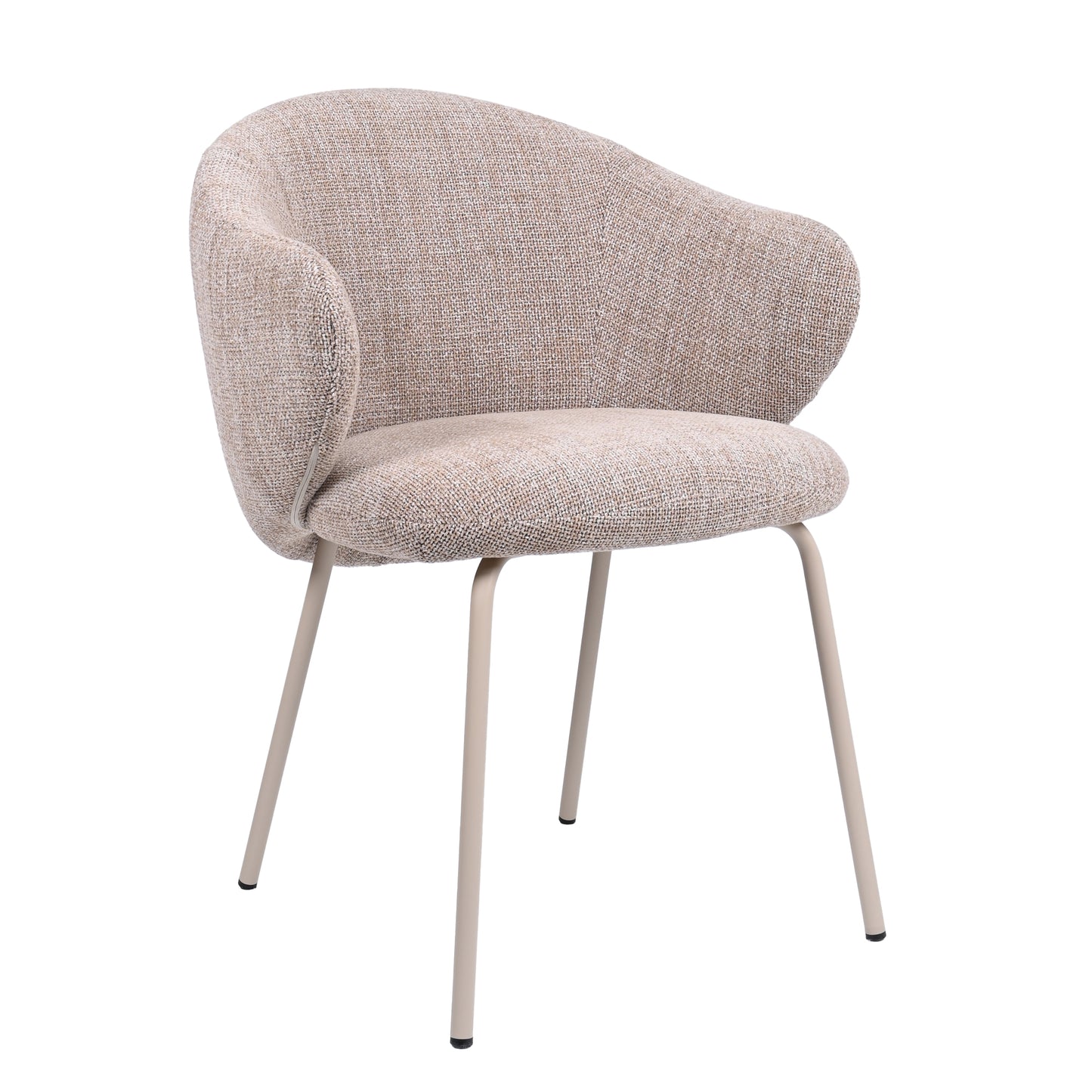 HelloChair HC01 Boby 2.0 armstoel vierpoot beige Chacha Sand