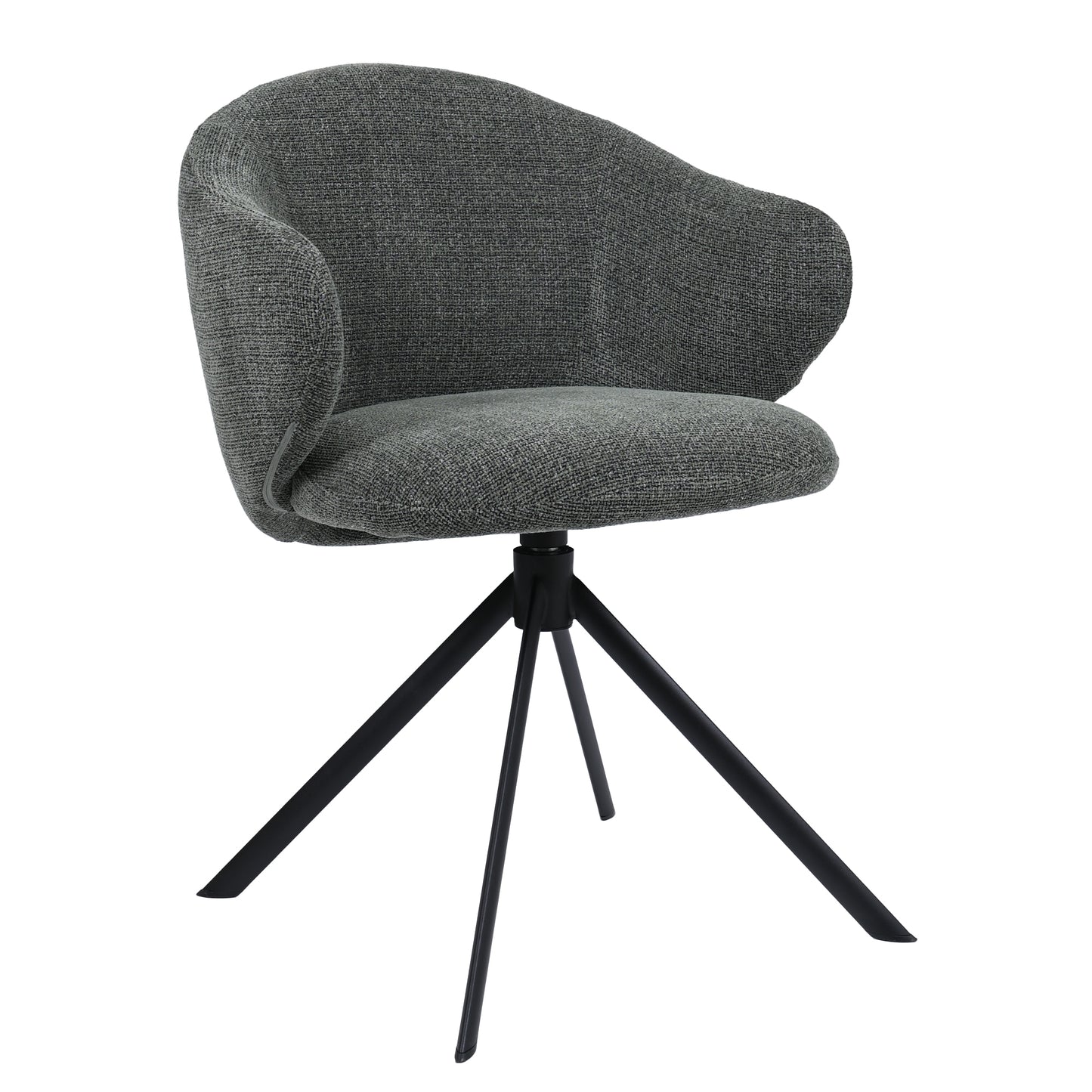 HelloChair HC01 Boby 2.0 armstoel spinpoot zwart Chacha Turtle
