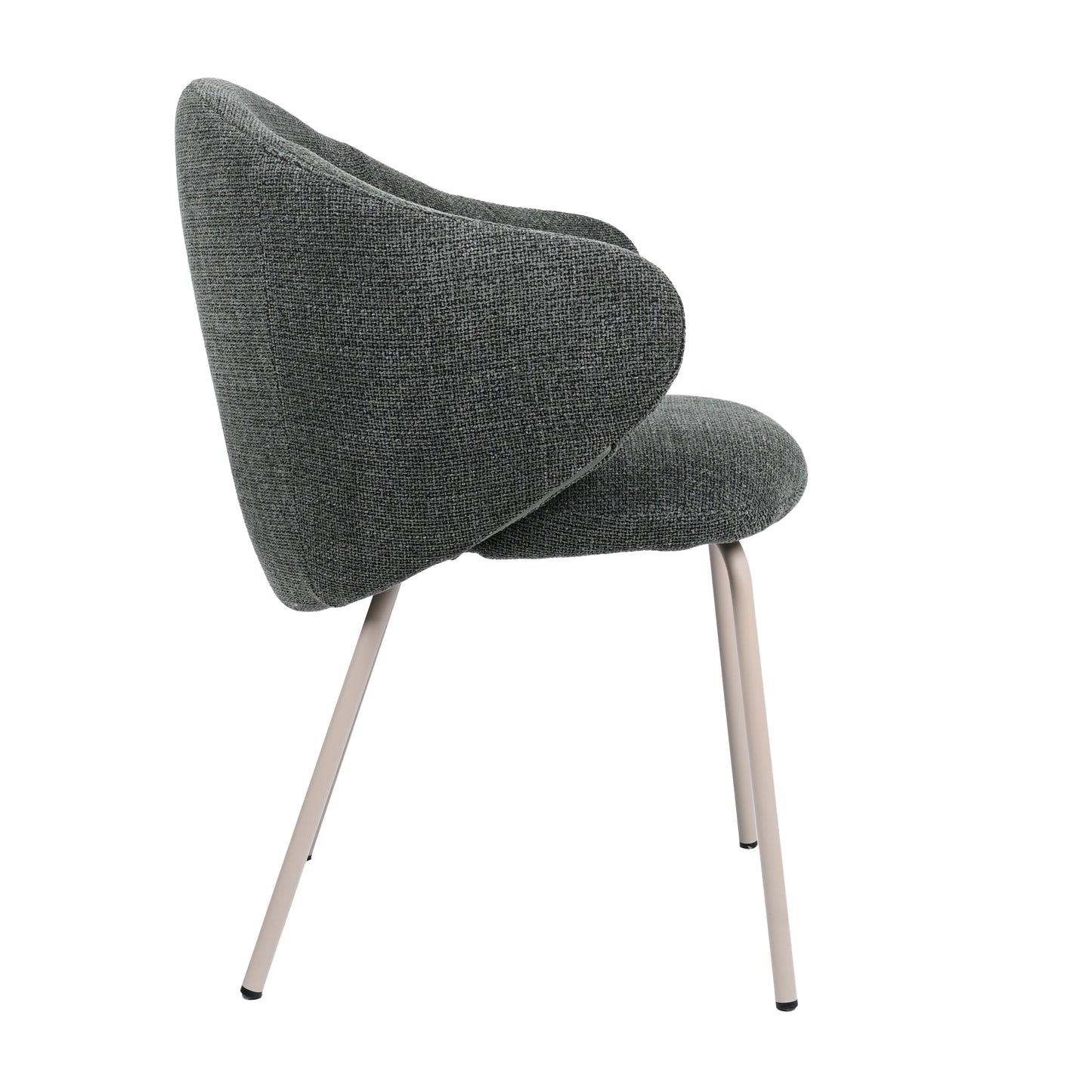 HelloChair HC01 Boby 2.0 armstoel vierpoot beige Chacha Turtle