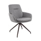HelloChair HC08 Rebell eetkamerstoel anodic brown Solid Dark Grey