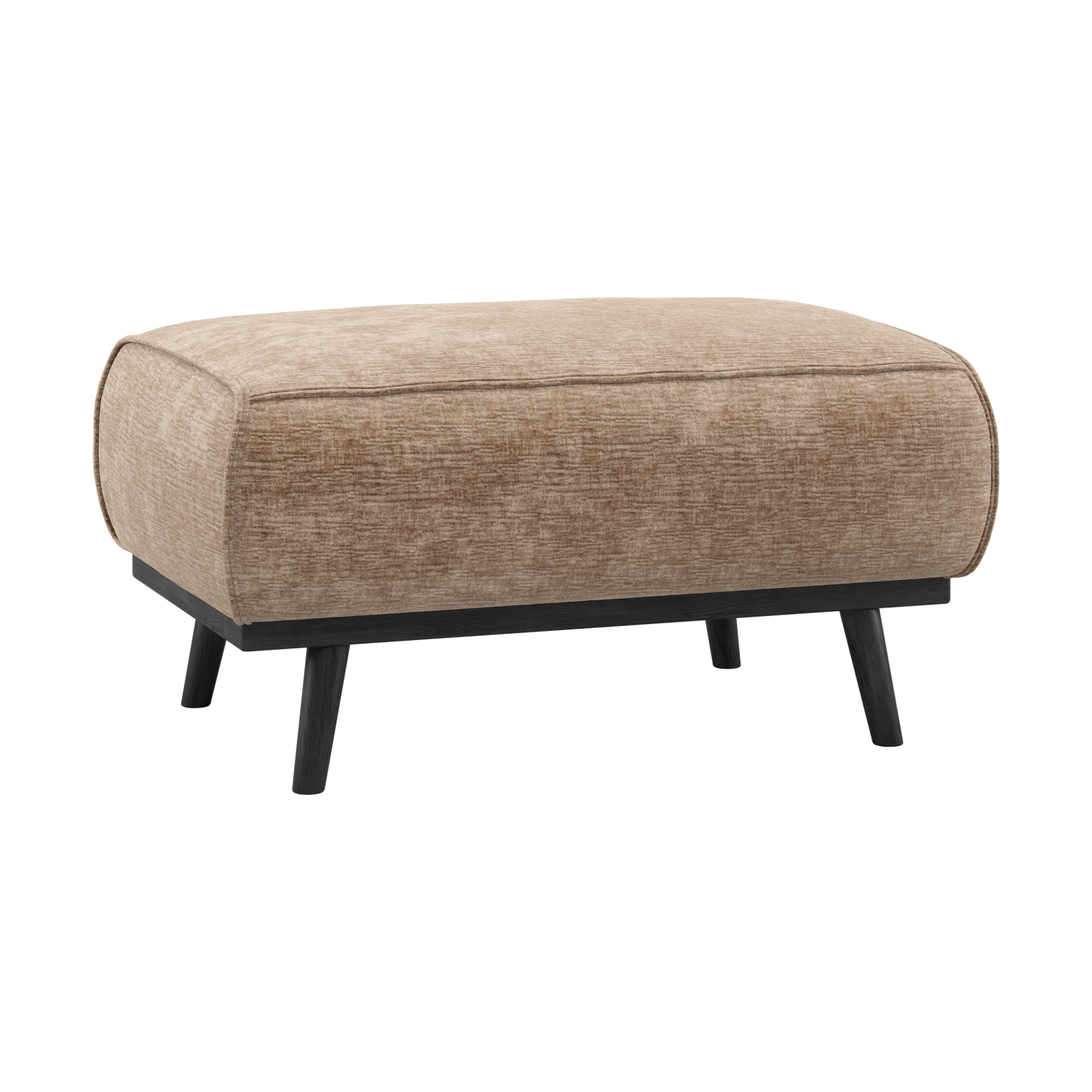 WOOOD Statement hocker Chenille Velvet Taupe