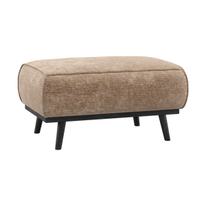 WOOOD Statement hocker Chenille Velvet Taupe