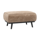 WOOOD Statement hocker Chenille Velvet Taupe