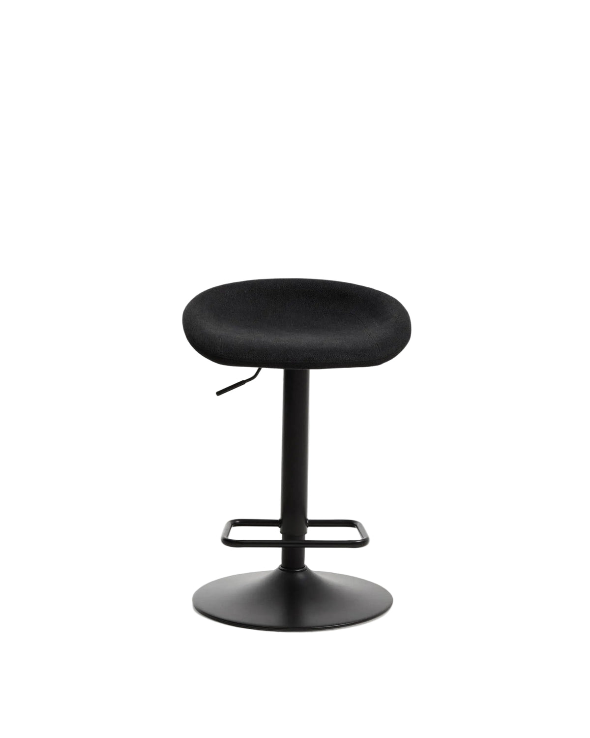 Kave Home Danua barkruk H82 chenille Black