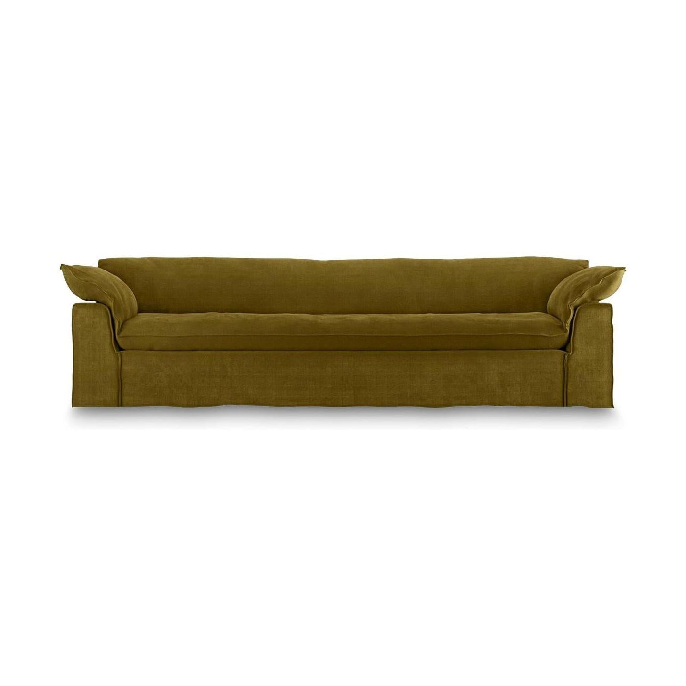 HKliving Nomad bank 305 cm Royal Velvet Olive