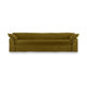 HKliving Nomad bank 305 cm Royal Velvet Olive