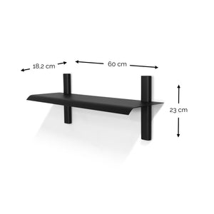 Spinder Design Hola 2 wandplank Zwart