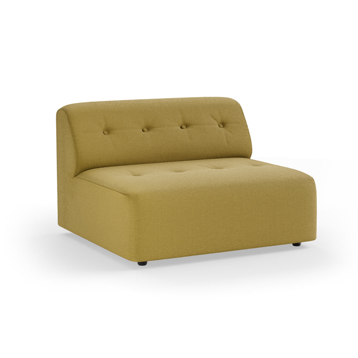 HKliving Vint bank middle 1,5-seat Linen Burnt Ochre