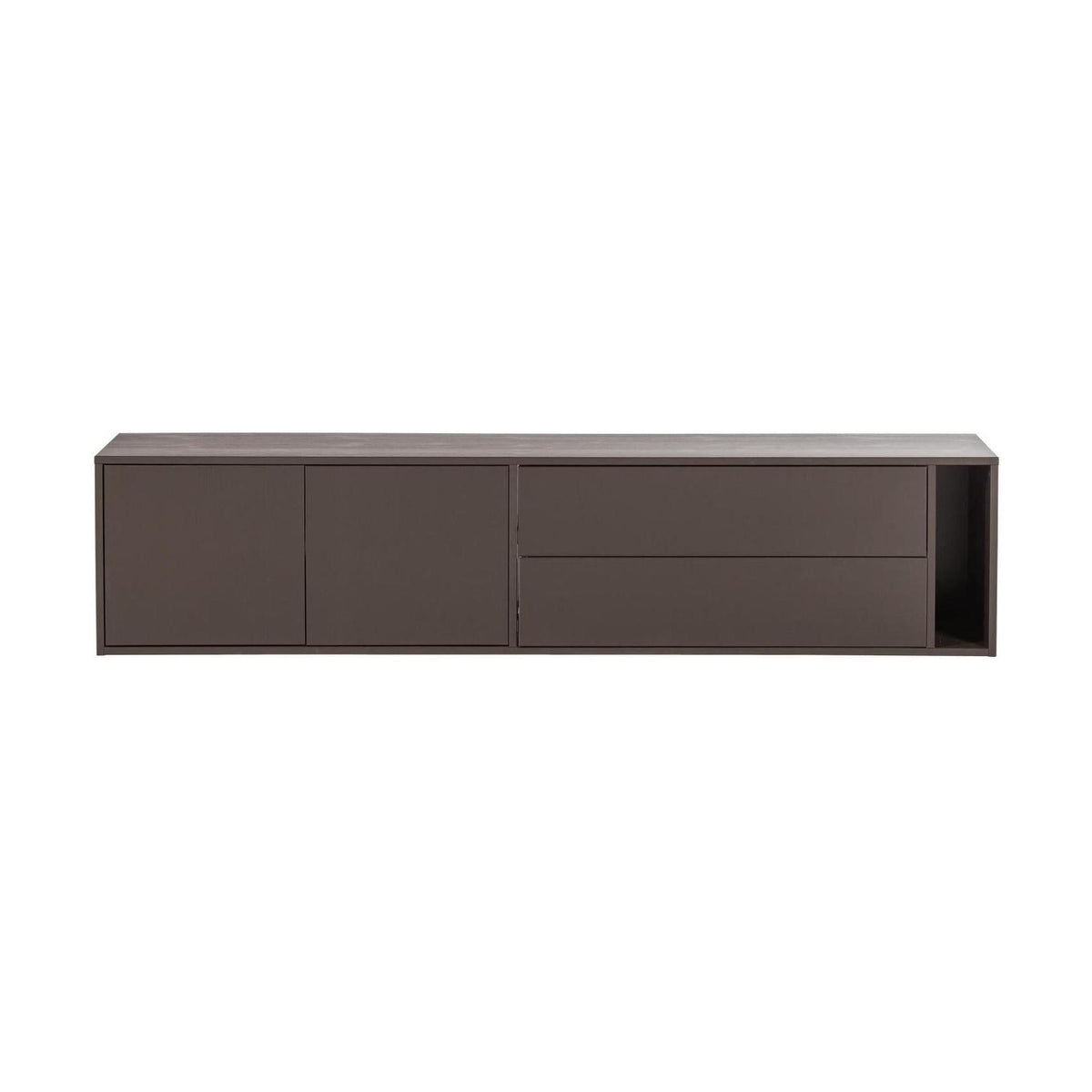 vtwonen Settle Down tv-meubel 200 cm Middenbruin