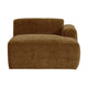 WOOOD Mojo Base chaise longue bank arm rechts rib Honinggeel