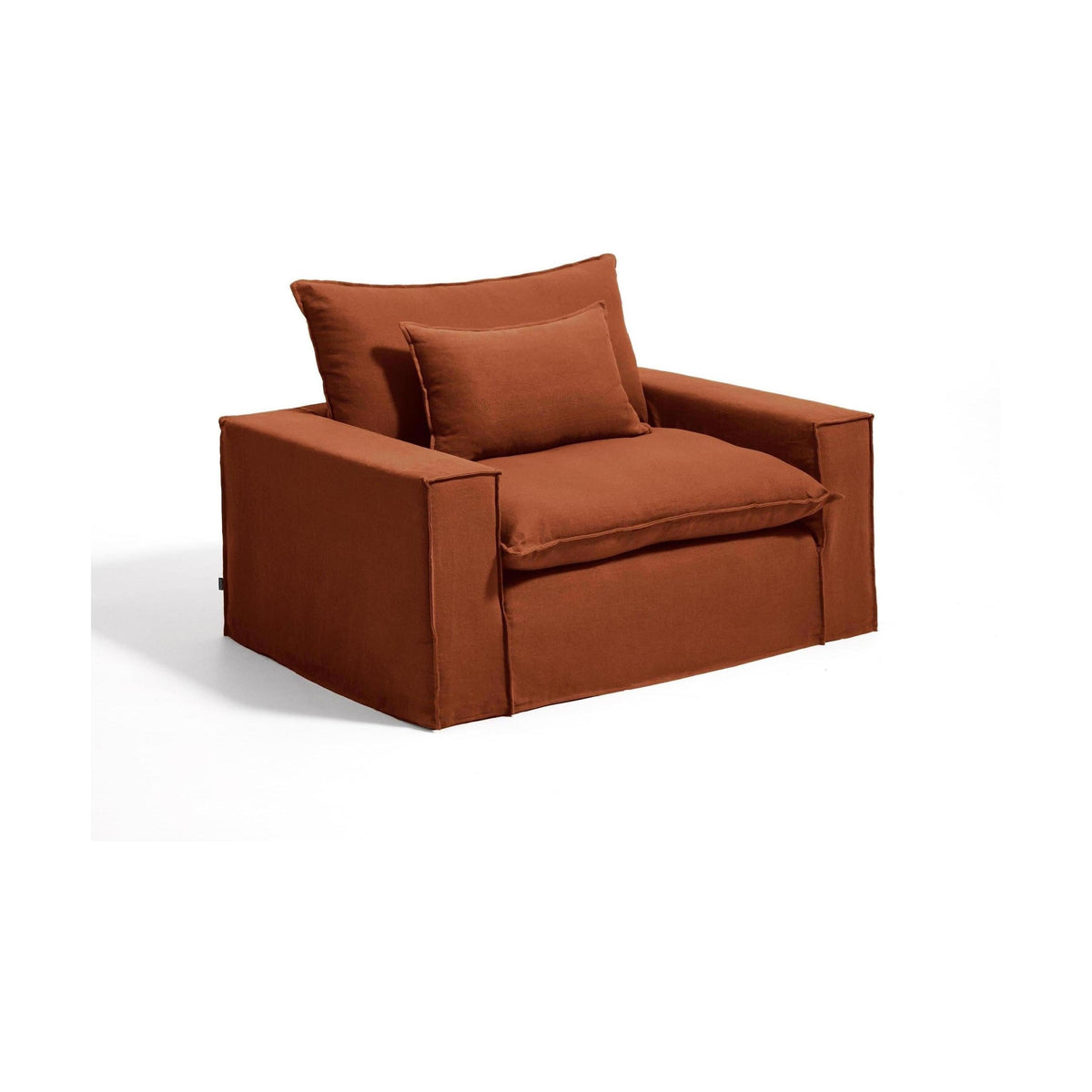 Kave Home Anarela fauteuil Terracotta