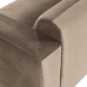 WOOOD Mojo Base 2-zits bank arm rechts velvet Khaki