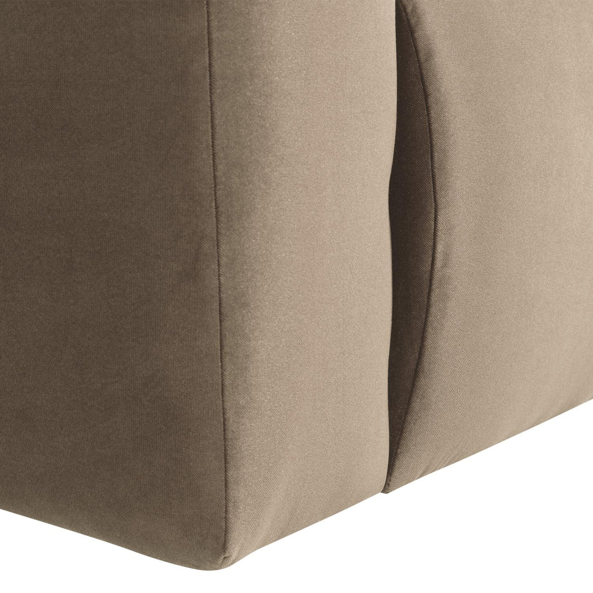 WOOOD Mojo Base 1-zits bank arm links velvet Khaki