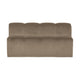 WOOOD Mojo eetbank 164 cm met rugleuning velvet Khaki