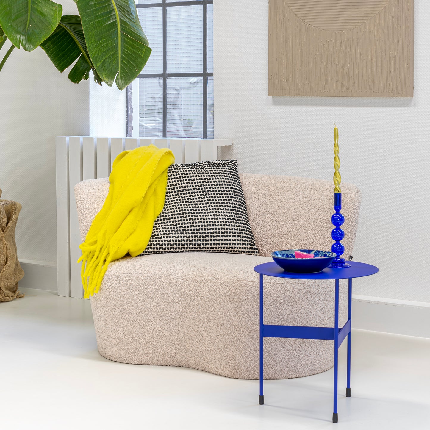 Spinder Design Mira High bijzettafel Ultramarine