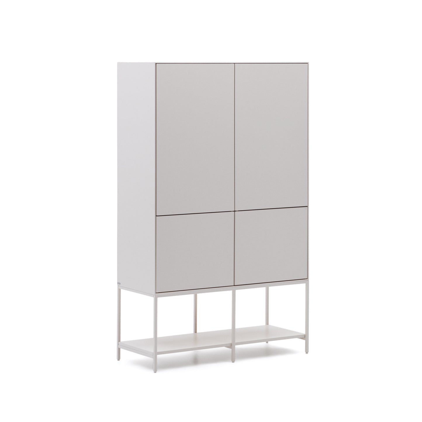 Kave Home Vedrana dressoir met 4 deuren Wit
