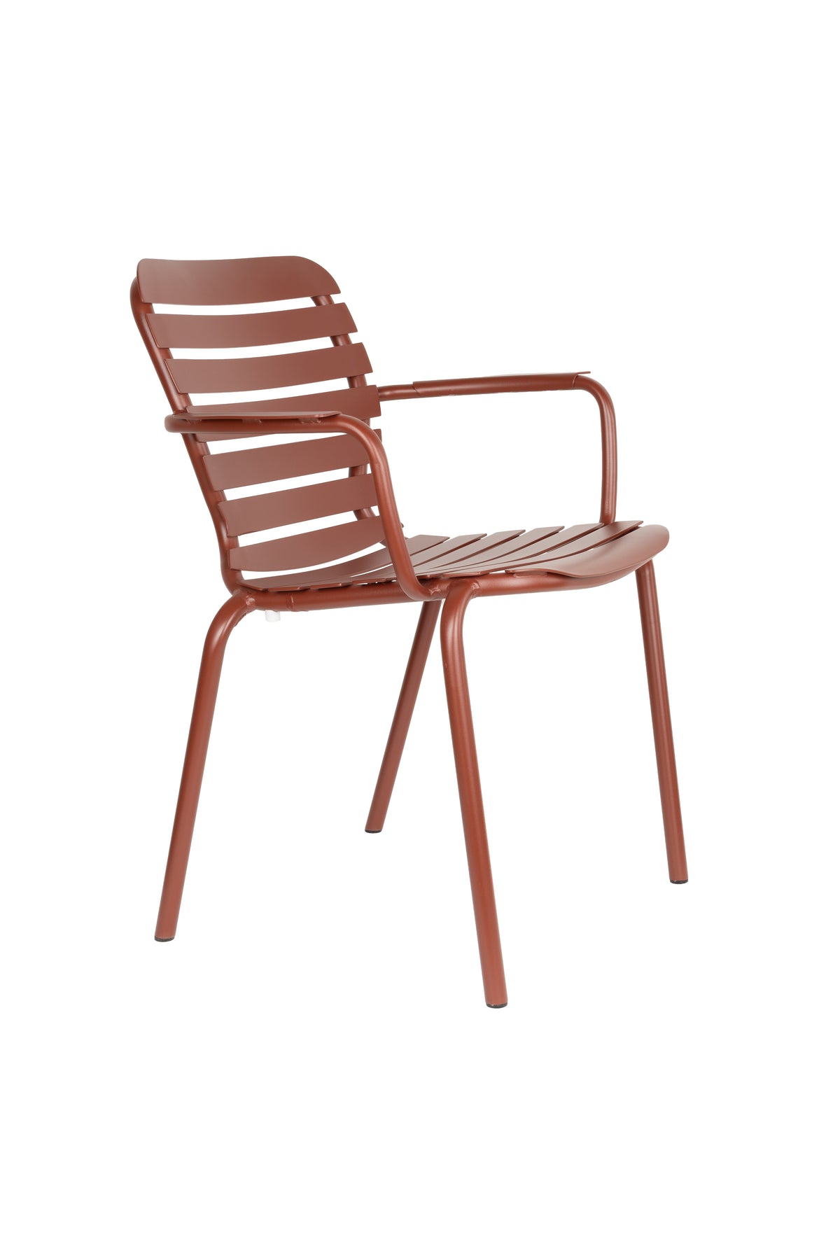 Zuiver Vondel tuinstoel met armleuning Red