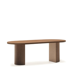 Kave Home Nealy eettafel 200x100 cm Naturel