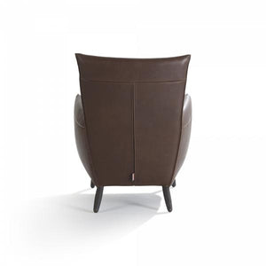 LABEL Vandenberg Cheo fauteuil leder Bruin
