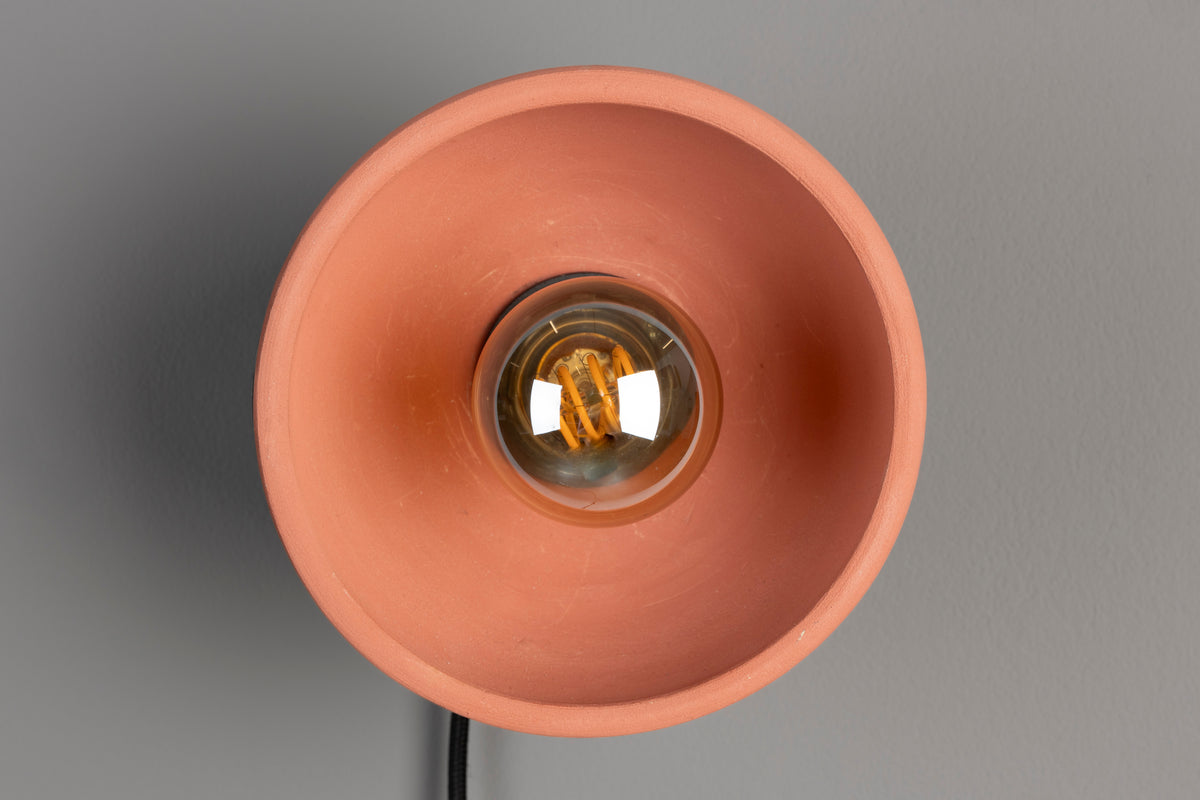 Dutchbone Zahra wandlamp Terracotta