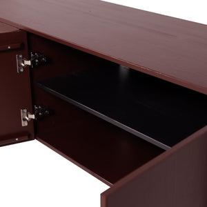 WOOOD Gunnar tv-meubel 200 cm Bordeauxrood