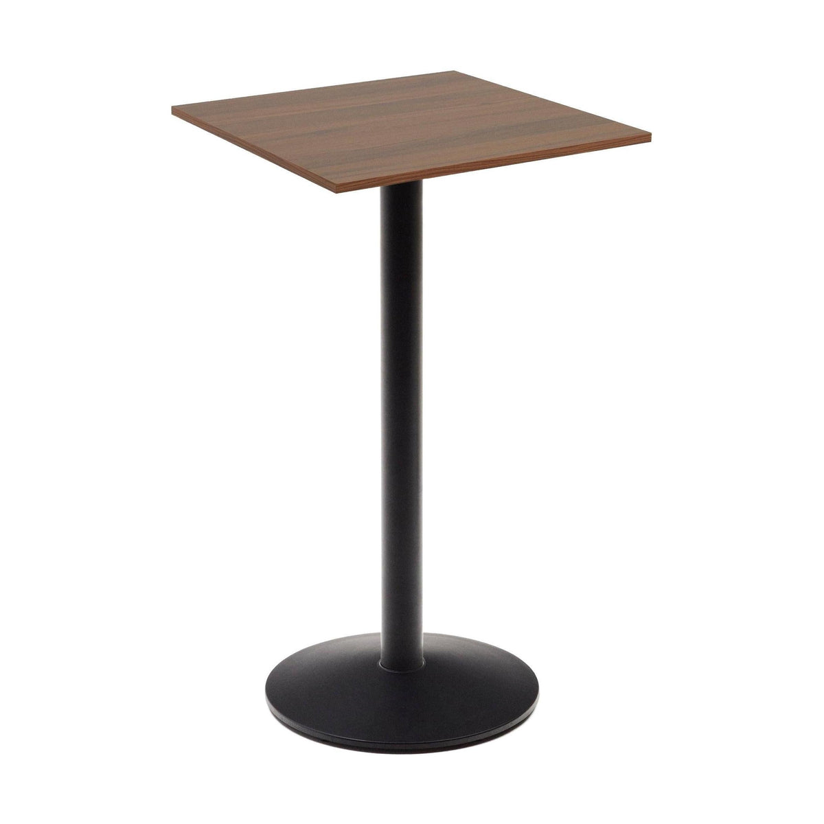 Kave Home Esilda bartafel vierkant Ø60 cm Bruin