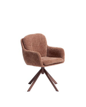 Kave Home Lexa eetkamerstoel Terracotta