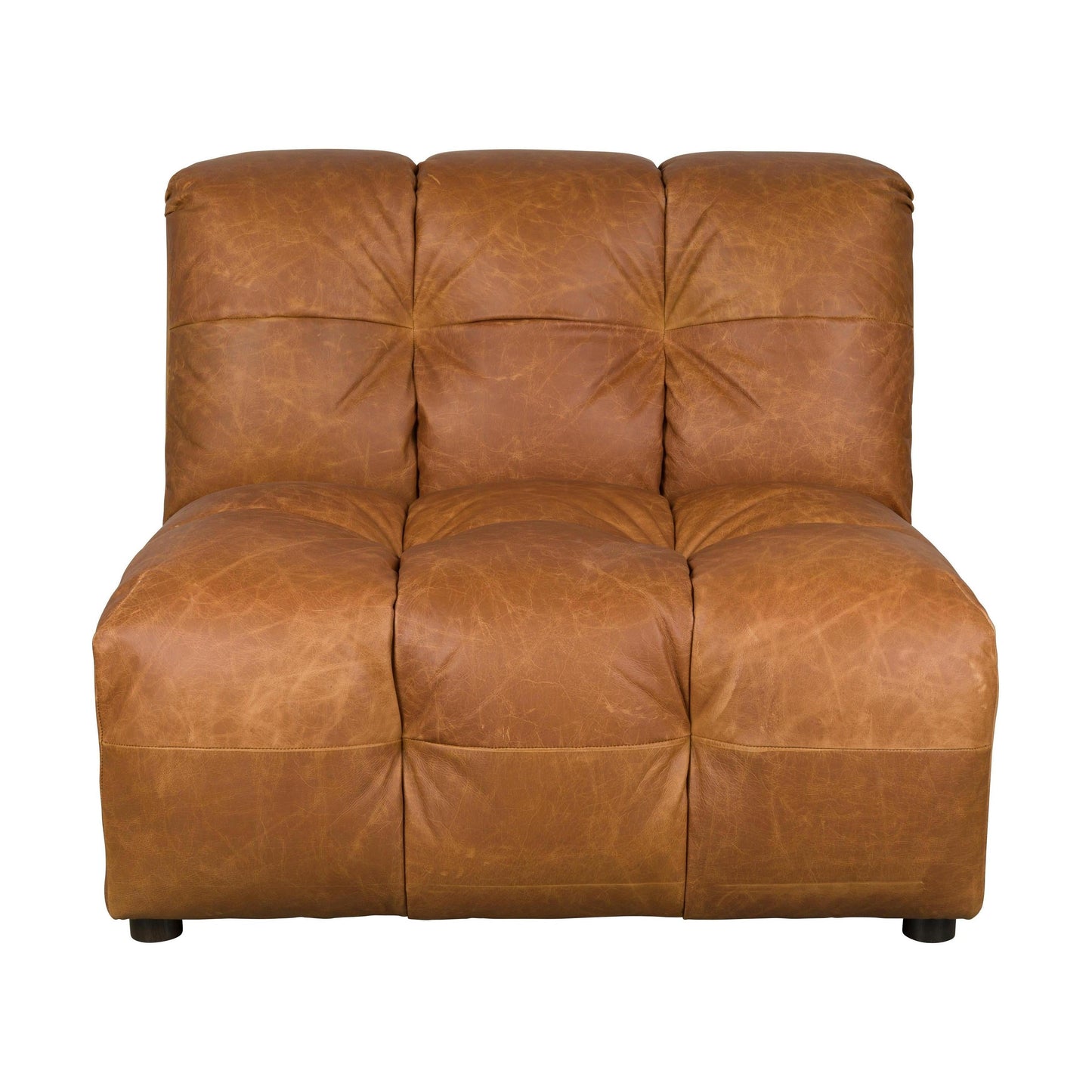 Dutchbone Hackman module leer Cognac