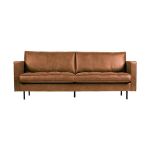 WOOOD Rodeo Classic 2,5-zits bank eco-leer Cognac
