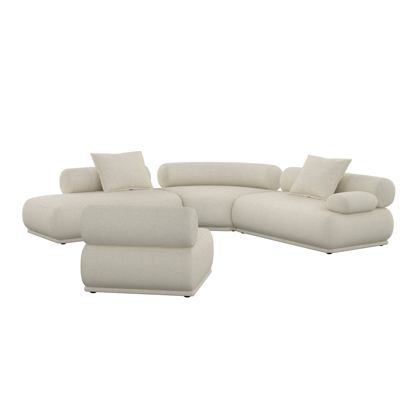 Zuiver Rembrandt 7,5-zitsbank Beige
