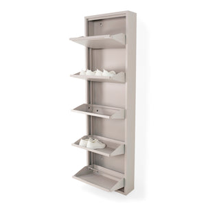 Spinder Design Billy 5 schoenenkast Silky Taupe