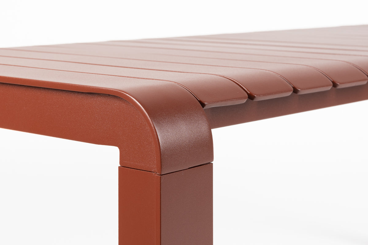 Zuiver Vondel tuinbank L175 Red