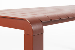 Zuiver Vondel tuinbank L175 Red
