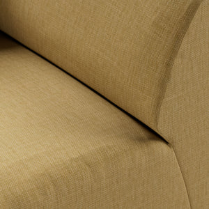 HKliving Jax bank right end Cocoon Beige