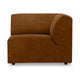 HKliving Jax bank right corner Royal Velvet Caramel