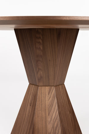 Zuiver Lotus eettafel Ø120 cm Walnoot