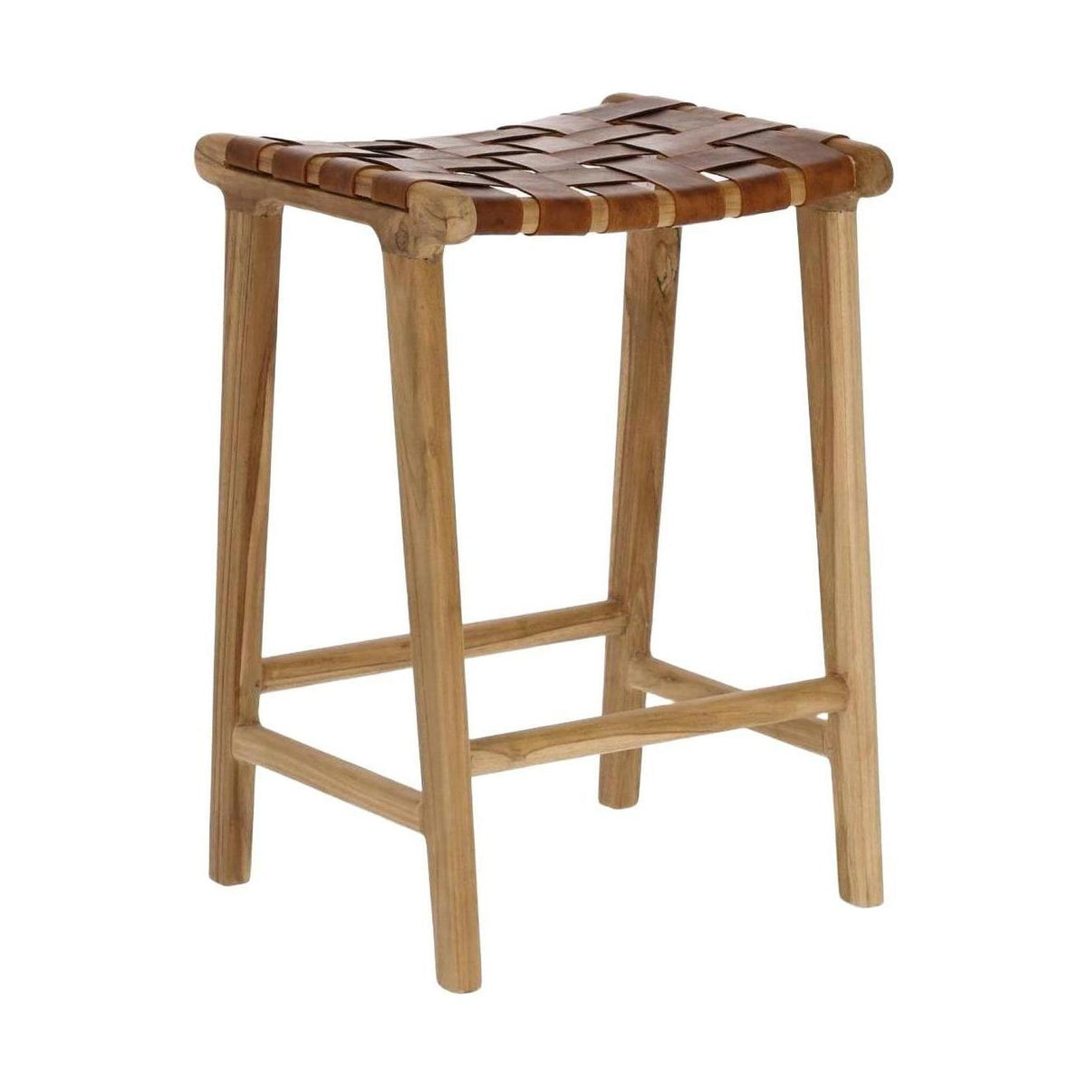 Kave Home Calixta barkruk H67 Naturel