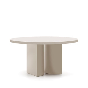 Kave Home Nealy eettafel Ø150 cm White