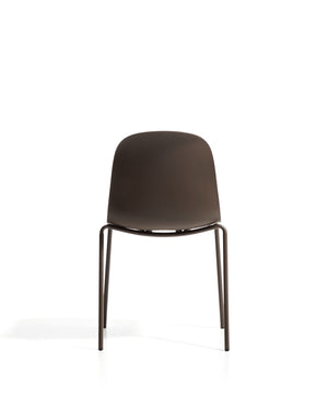 Kave Home Debari eetkamerstoel chenille Brown