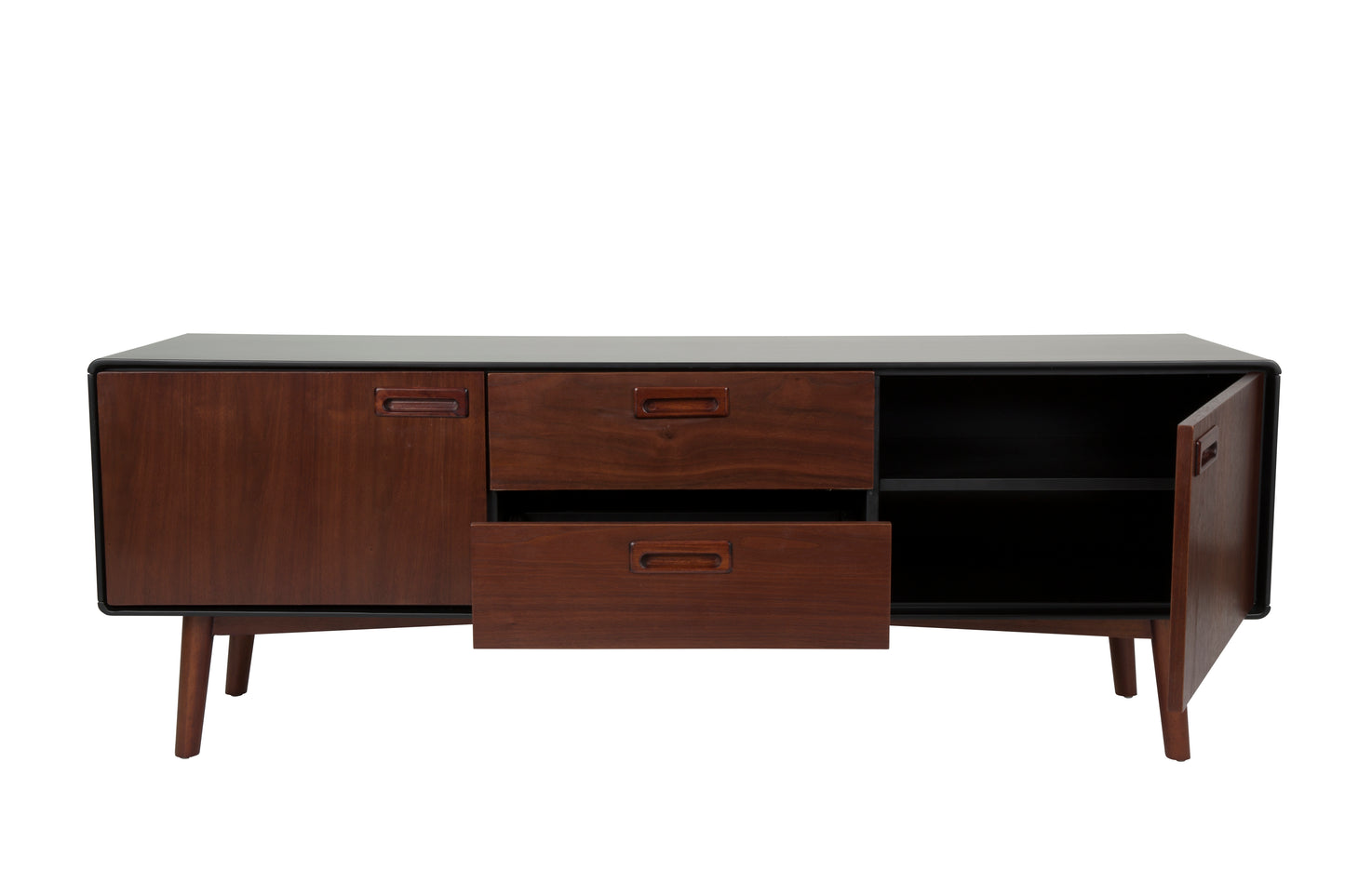 Dutchbone Juju dressoir laag Walnoot