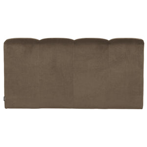 WOOOD Mojo eetbank 164 cm met rugleuning velvet Taupe