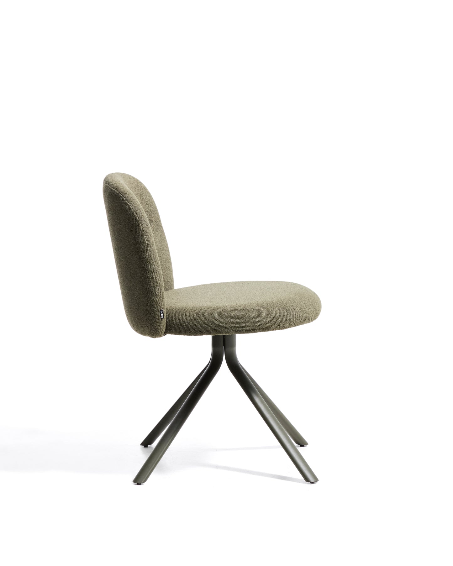 Kave Home Arino eetkamerstoel chenille Green