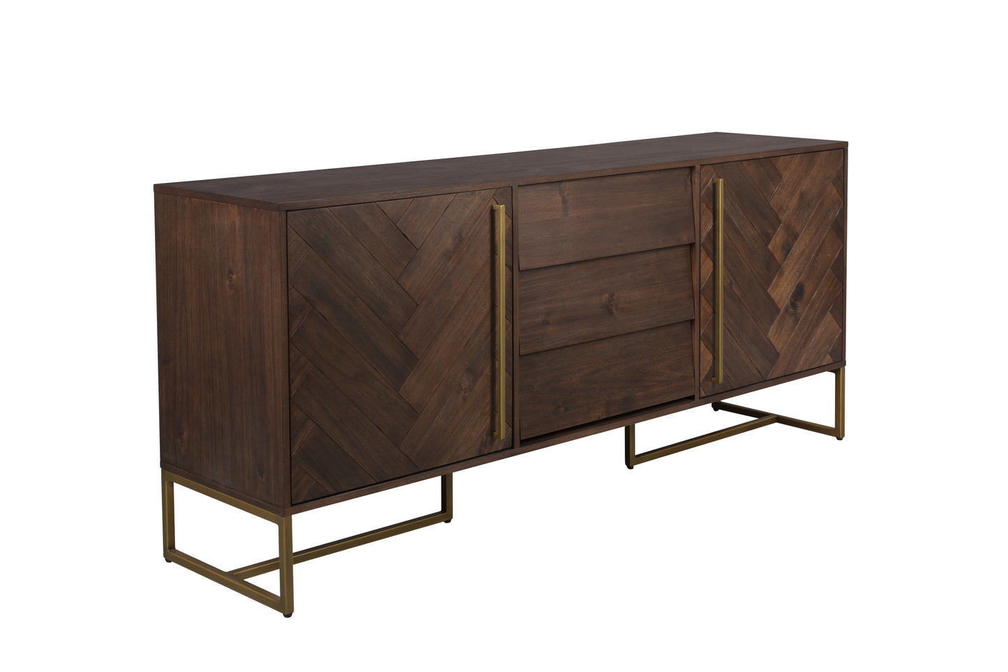 Dutchbone Class dressoir hoog Walnoot