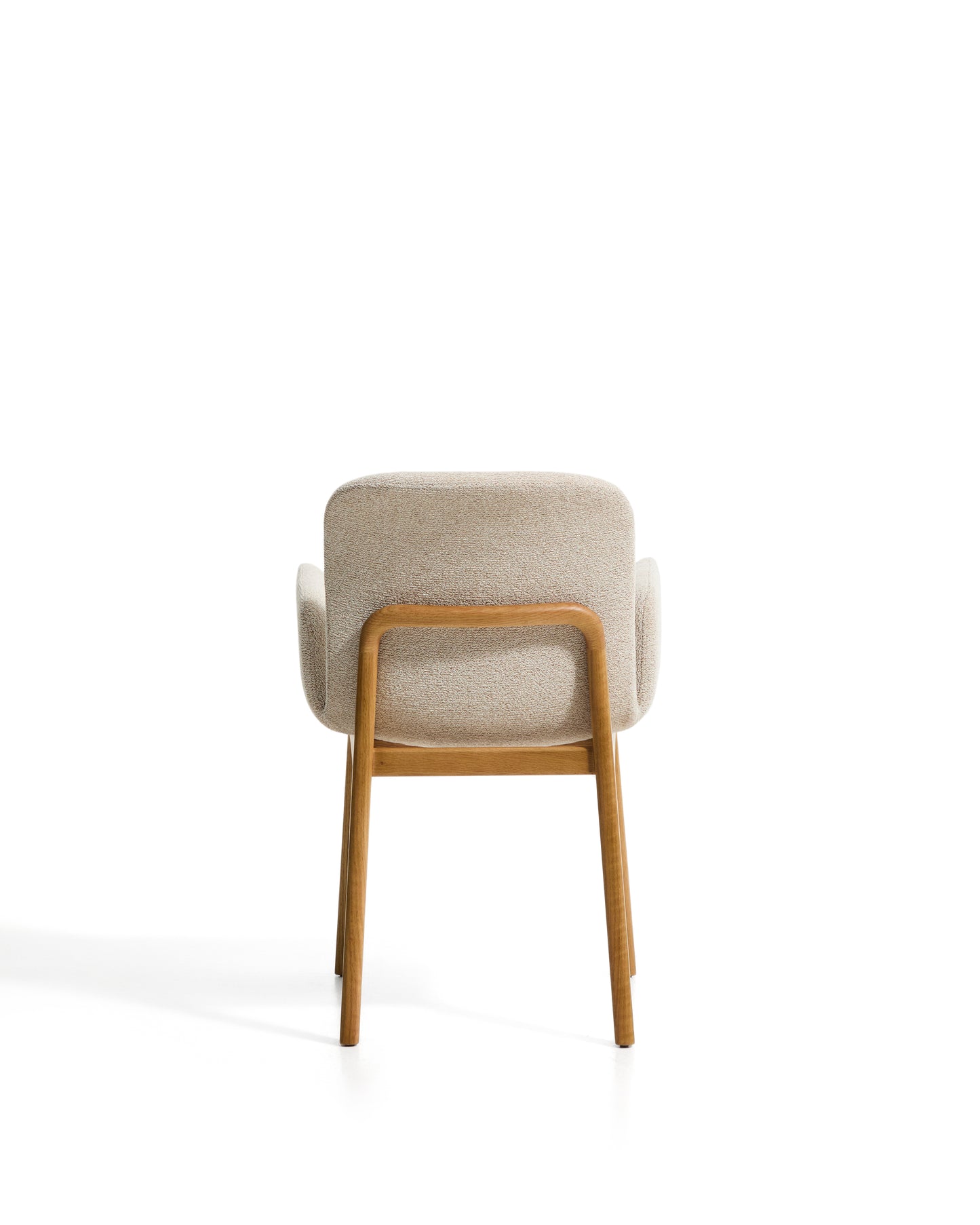 Kave Home Elnor eetkamerstoel Beige
